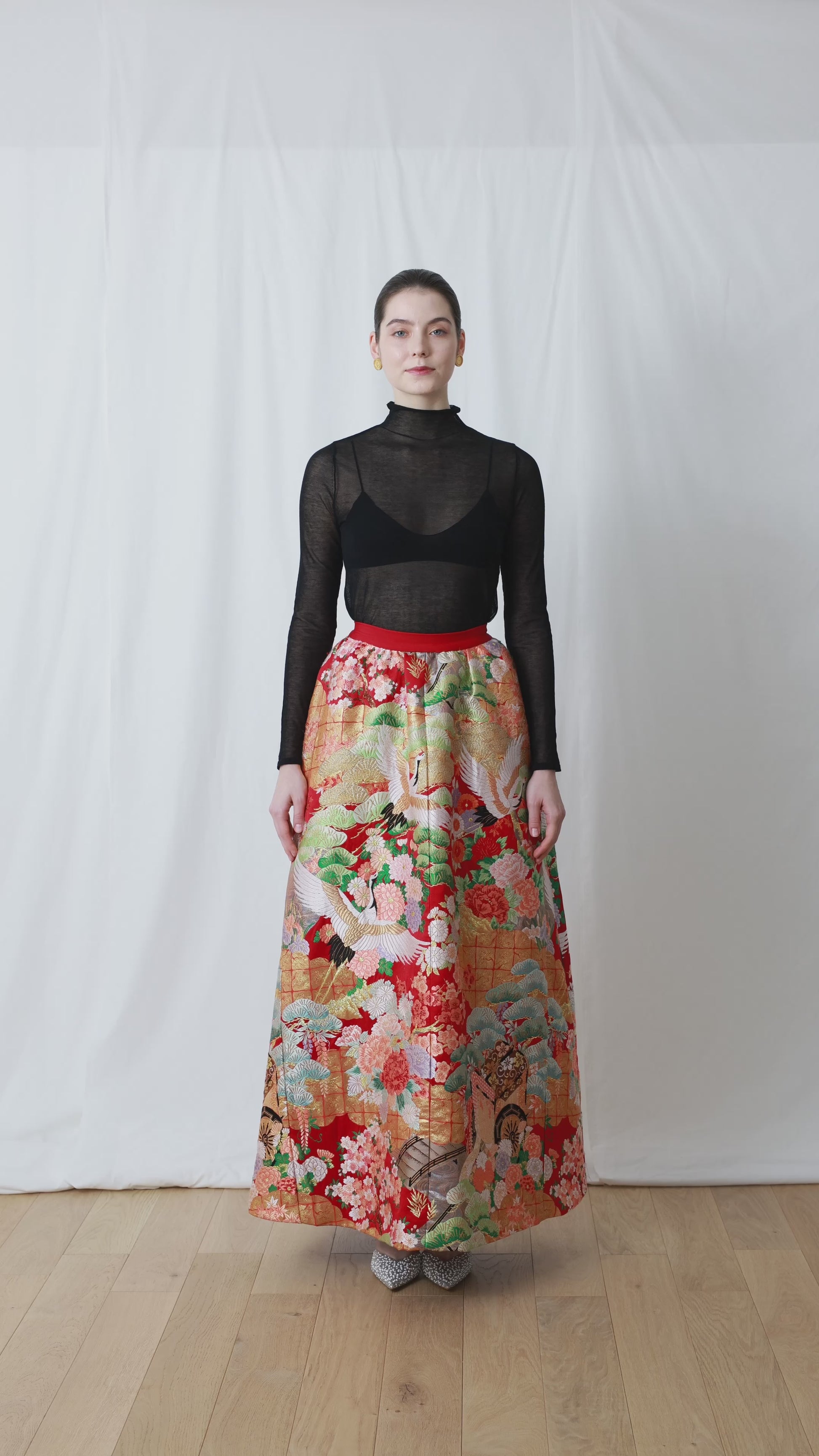 kimono made clothing Long skirt